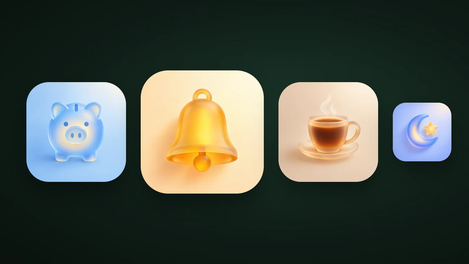 Glassmorphism: What It Is and How to Design Glass Icons