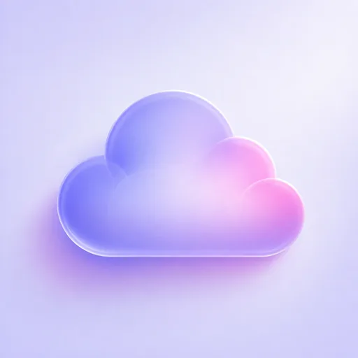 Coloured frosted glass app icon example 1