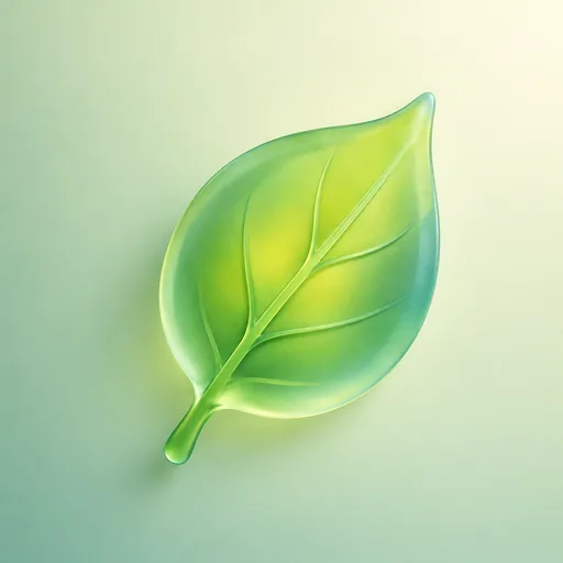 Coloured frosted glass app icon example 7