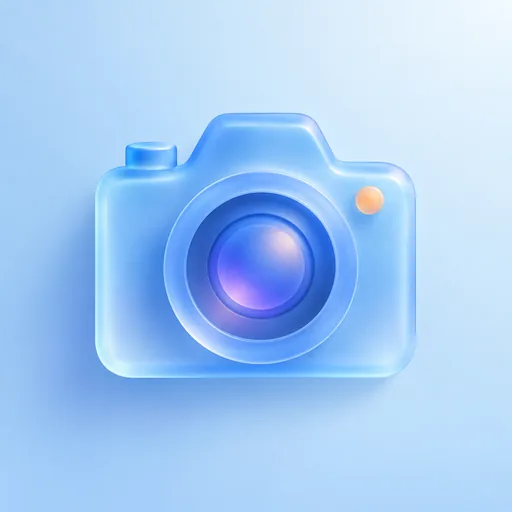 Coloured frosted glass app icon example 10