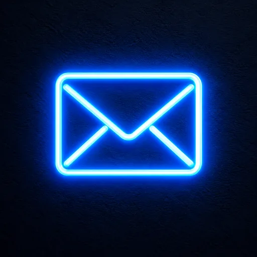 Neon tube app icon example 2