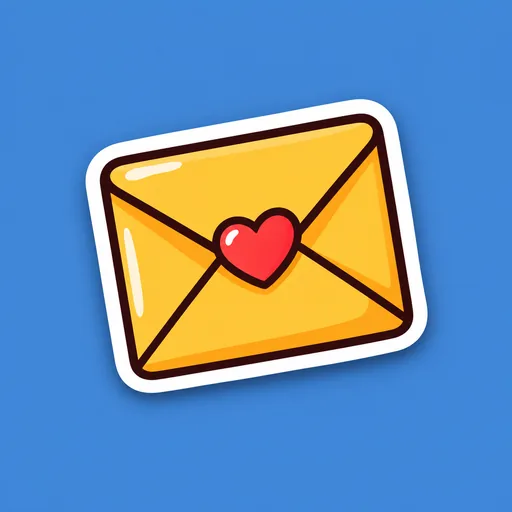 Die-cut sticker app icon example 2